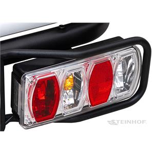 Steinhof Veturo 2 Silver Tow Bar Mounted Bike Rack for 2 E-bikes