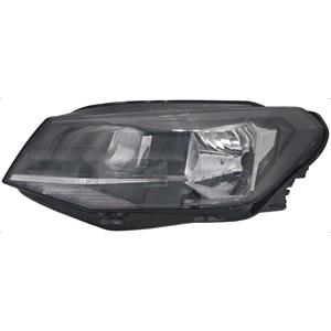 Lights, Left Headlamp (Halogen, Takes H4 Bulb, Supplied With Motor) for Volkswagen CADDY IV Estate 2015 on, 