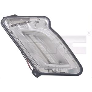 Lights, Right Driving Lamp (DRL, With LED Lights, Original Equipment) for Volvo S60 II 2010 2013, 