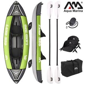 All Kayaks, Aqua Marina Laxo 10'6" All Around Kayak (2 Person)   2 Paddle Included, Aqua Marina