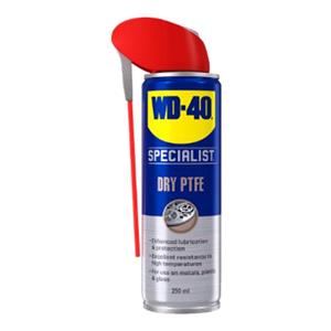 Uncategorised, WD40 Specialist Lubricant Dry PTFE Spray with Straw Nozzle   250ml, WD40