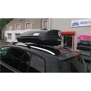 Modula WeGo 450L Black Roof Box, Double-Side Opening System