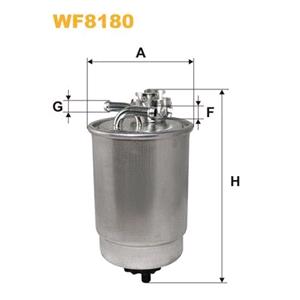 Fuel Filters, Wix Filtron Fuel Filter   WF8180, Wix Filtron