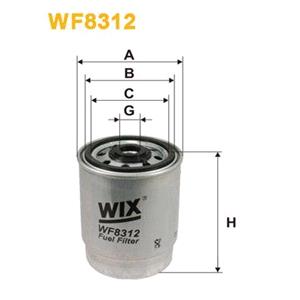 Fuel Filters, Wix Filtron Fuel Filter   WF8312, Wix Filtron