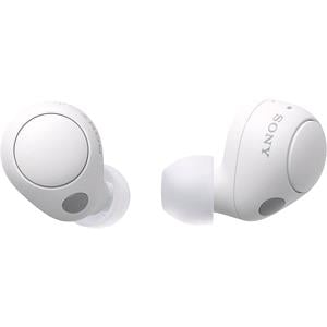 Headphones, Sony True Wireless Noise Cancelling In Ear Headphones   White, Sony