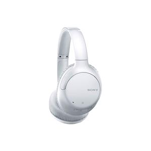 Headphones, Sony White Bluetooth Headphones NFC Noise Cancel + Dual Mic, Sony