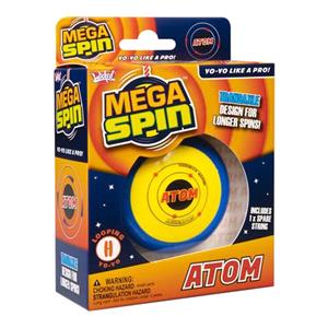 Toys, Wicked Mega Spin Atom YoYo   Assorted Colours, Wicked Games