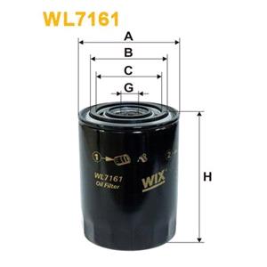 Oil Filters, Wix Filtron Oil Filter   WL7161, Wix Filtron