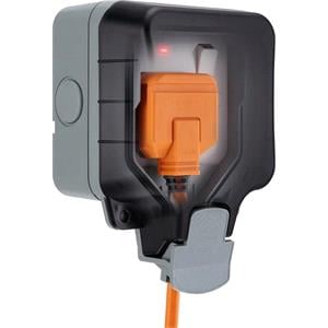 Site Power, BG Nexus Storm IP66 Weatherproof Single Switched 13A Power Socket, BG Electrical