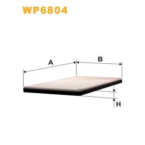 Pollen Filters, Wix Filtron Pollen Filter   WP6804, Wix Filtron