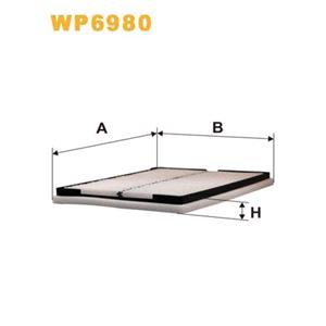 Pollen Filters, Wix Filtron Pollen Filter   WP6980, Wix Filtron