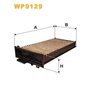 Pollen Filters, Wix Filtron Activated Carbon Pollen Filter   WP9129, Wix Filtron