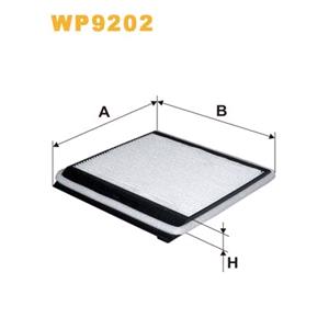 Pollen Filters, Wix Filtron Pollen Filter   WP9202, Wix Filtron