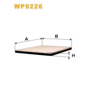 Pollen Filters, Wix Filtron Pollen Filter   WP9226, Wix Filtron