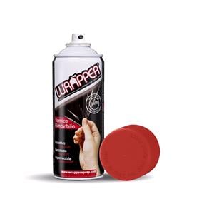 Specialist Paints, Wrapper Removable Vehicle Wrap Film 400 ml   Flame red   Ral 3000, Wrapper