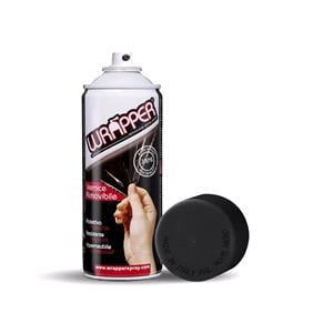 Specialist Paints, Wrapper Removable Vehicle Wrap Film 400 ml   Matt black   Ral 9005, Wrapper