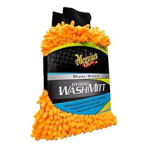 Sponges, Wash Mitts and Buckets, Meguiars Double Sided Hybrid Wash Mitt, Meguiars