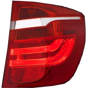 Lights, Right Rear Lamp (Outer, On Quarter Panel, Standard Bulb Type, Supplied Without Bulbholder) for BMW X3 2011 on, 