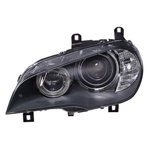 Lights, Left Headlamp (Xenon, Without AFS, Original Equipment) for BMW X5 2007 on, 