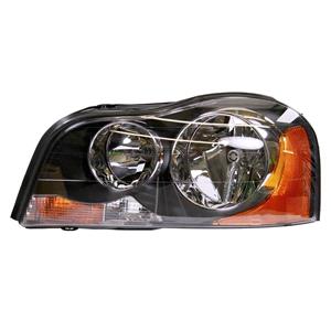 Lights, Left Headlamp (Twin Reflector Type, Halogen, Takes H7/H7 Bulbs, Supplied With Motor And Bulbs, Original Equipment) for Volvo XC 90 2010 on, 