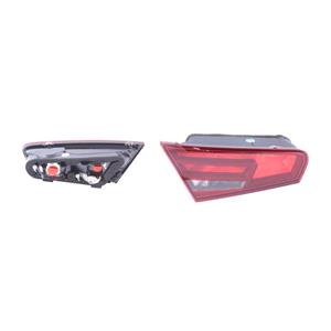 Lights, Right Rear Lamp (Bulb Type, Inner, On Boot Lid, Original Equipment) for Audi A3 Sportback 5 Door 2012 on, 