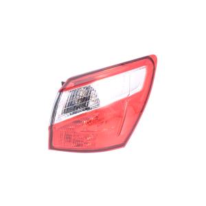 Lights, Right Rear Lamp (5 Seater Model, Outer On Quarter Panel, Supplied With Bulbholder And Bulbs, Original Equipment) for Nissan QASHQAI 2010 on, 