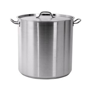 Hardware, DEEP STOCKPOT W/LID SS 45x45CM 71,6L, YATO