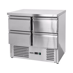 Hardware, REFRIGERATED COUNTER 220L W/4 DRAWERS, YATO