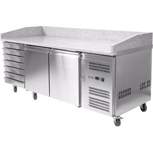 Hardware, REFRIGERATED PIZZA COUNTER 580L 7 DRAWER, YATO