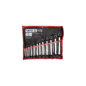 Spanners and Adjustable Wrenches, DOUBLE RING SPANNER SET 6 32MM 12PCS, YATO