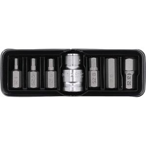 Screwdriver Sets, SCREWDRIVER BIT SET /HEX/ 7PCS, YATO