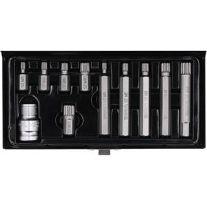 Screwdriver Sets, SCREWDRIVER BIT SET /SPLINE/ 11PCS, YATO