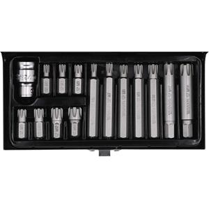 Screwdriver Sets, SCREWDRIVER BIT SET  RIBE M6 M14 15PCS, YATO