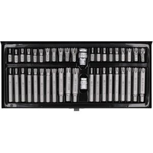 Screwdriver Sets, SCREWDRIVER BIT SET TORX SE.& RIBE 42PCS, YATO