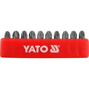 Screwdriver Sets, SCREWDRIVER BITS 10PCS  PZ3x25MM S2, YATO