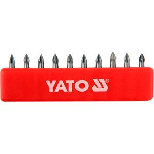 Screwdriver Sets, SCREWDRIVER BITS 10PCS  PH0x25MM S2, YATO