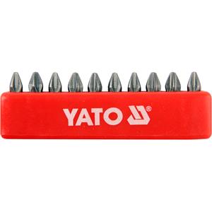 Screwdriver Sets, SCREWDRIVER BITS 10PCS  PH2x25MM S2, YATO