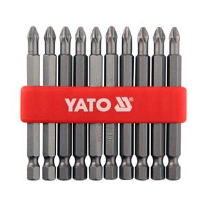 Screwdriver Sets, SCREWDRIVER BITS 10PCS PH2x75MM S2, YATO