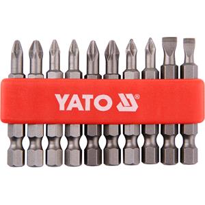 Screwdriver Sets, SCREWDRIVER BIT SET 50MM 10PCS, YATO