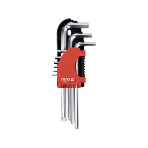 Allen Keys, HEX KEY SET 9PCS  2 10MM, YATO