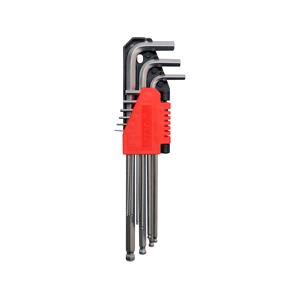 Hex Key Sets, Long Hex Key with Ball 1,5 10mm   Set of 9, YATO