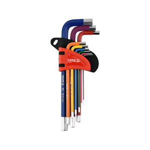 Allen Keys, 9PCS  LONG HEX KEY SET 1.5 10MM, YATO