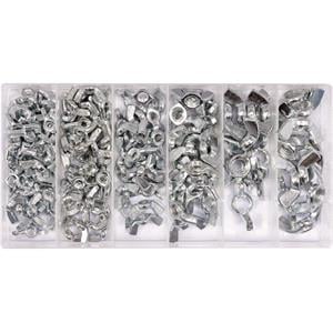 Nuts, Bolts and Washers, 150 PCS WING NUTS ASSORTMENT, YATO