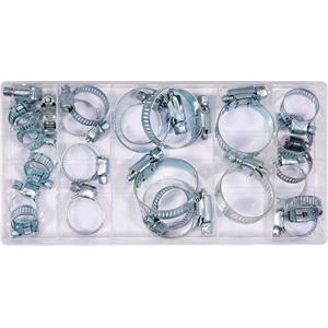 Nuts, Bolts and Washers, 26 PCS HOSE CLAMP ASSORTMENT, YATO