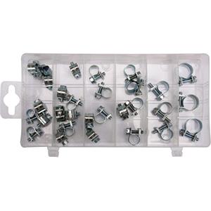 Hose Clips and Clamps, 30 PCS HOSE CLAMP ASSORTMENT, YATO