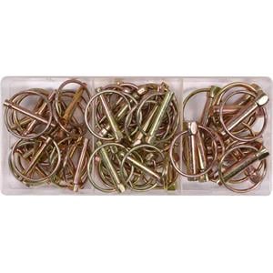 Hand Tools, Lynch Pins Assortment   Set of 50, YATO