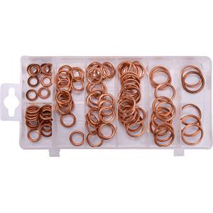 O Rings, COPPER AIR O RING ASSORTMENT 95PC, YATO