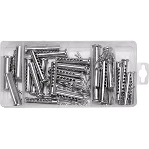 Nuts, Bolts and Washers, 56 PC METAL TILLER TIN PIN ASSORTMENT, YATO