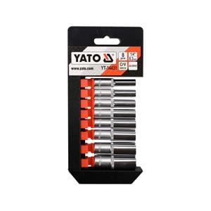 Socket Set, Sockets 1/4"   Set of 8, YATO