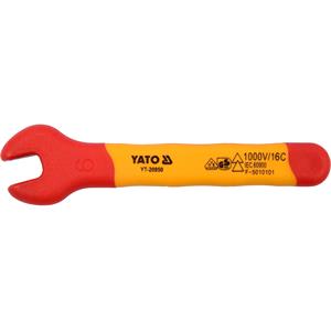 Hardware, INSULATED OPEN END WRENCH 6MM VDE, YATO